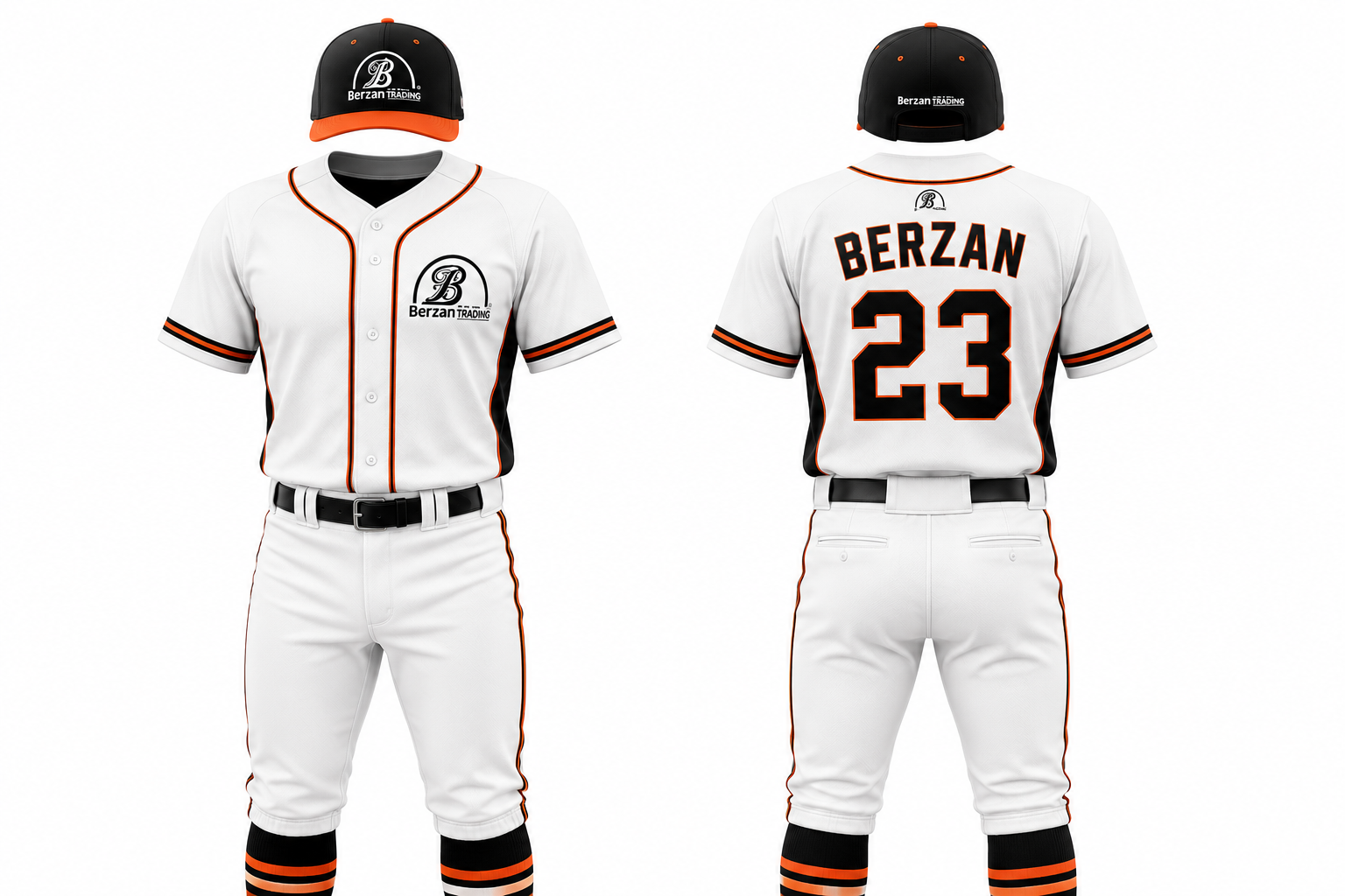 Custom baseball uniforms