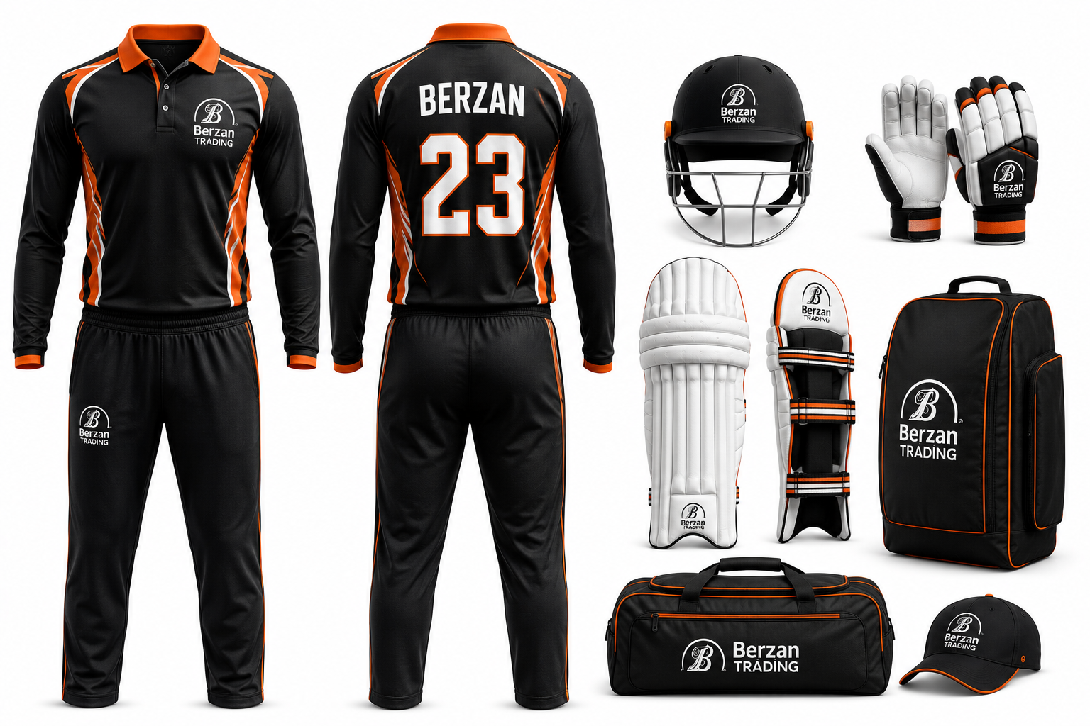 Custom cricket kits